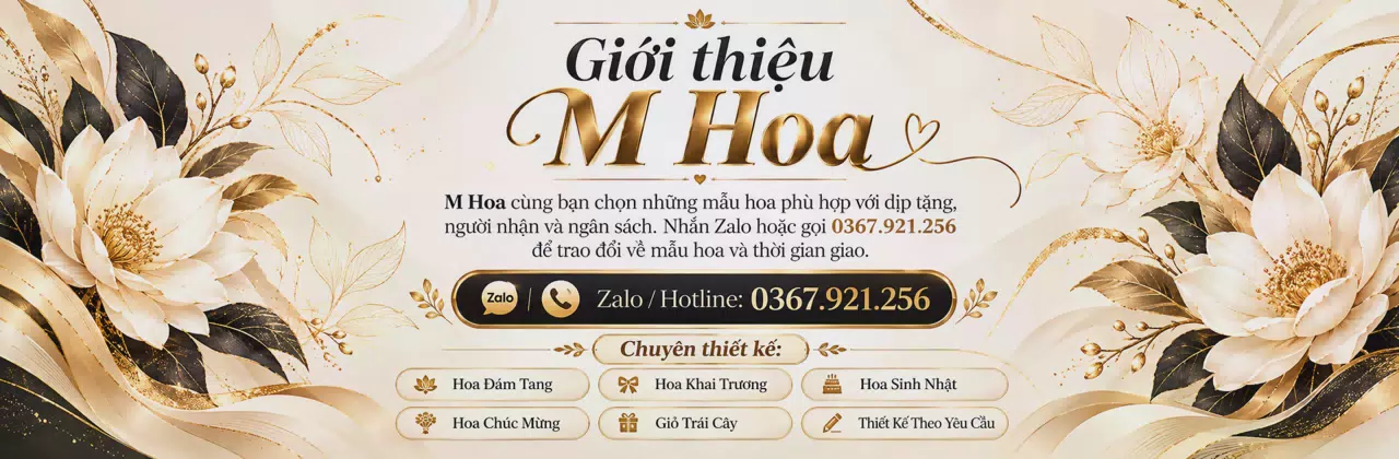 Ảnh bìa Shop hoa tươi Phường Thanh Hoà Đồng Tháp - Cùng bạn gửi lời cảm ơn